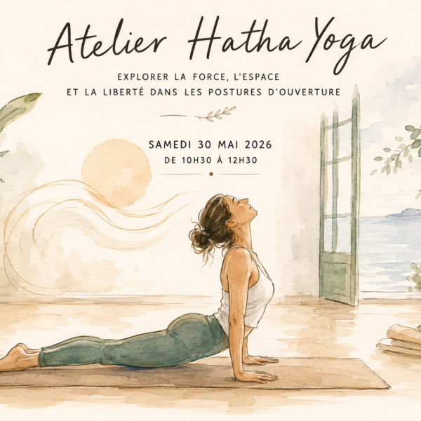 Atelier Hatha Yoga – Samedi 30 mai 2026